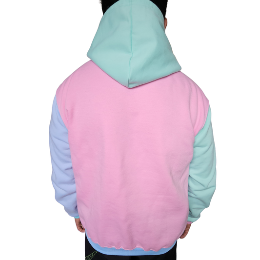 Hoodie Colorblock Pastel