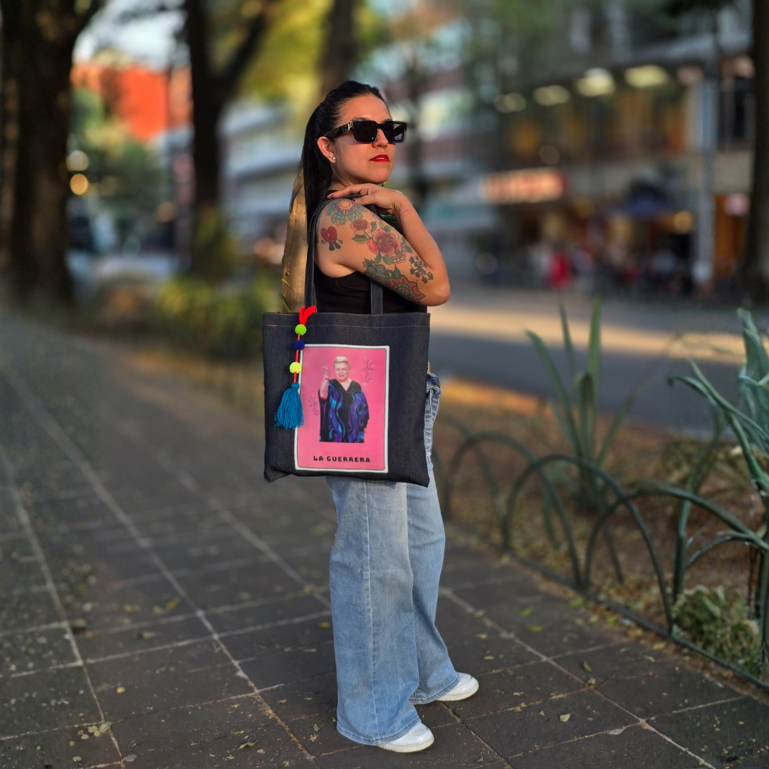 Tote Bag de Mezclilla - La Guerrera