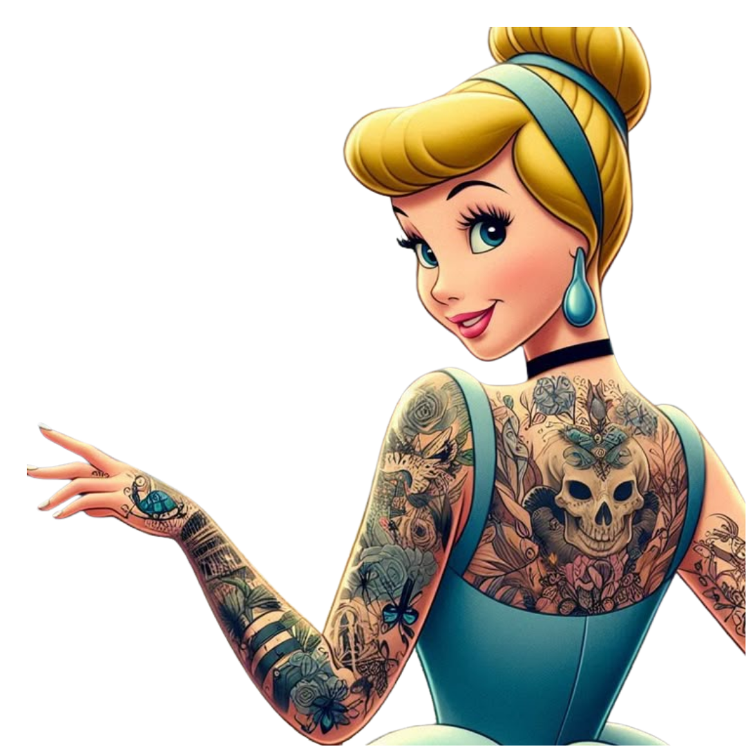 Sudadera Princesas Glitter