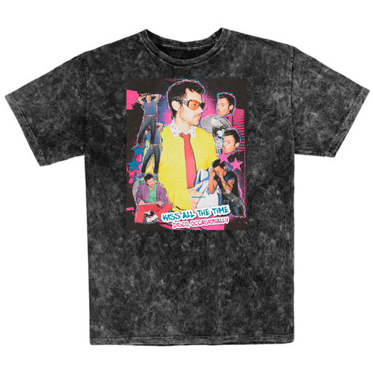 Camiseta Harry Styles “Kiss All The Time” Vintage Washed| Disco Pop Edition