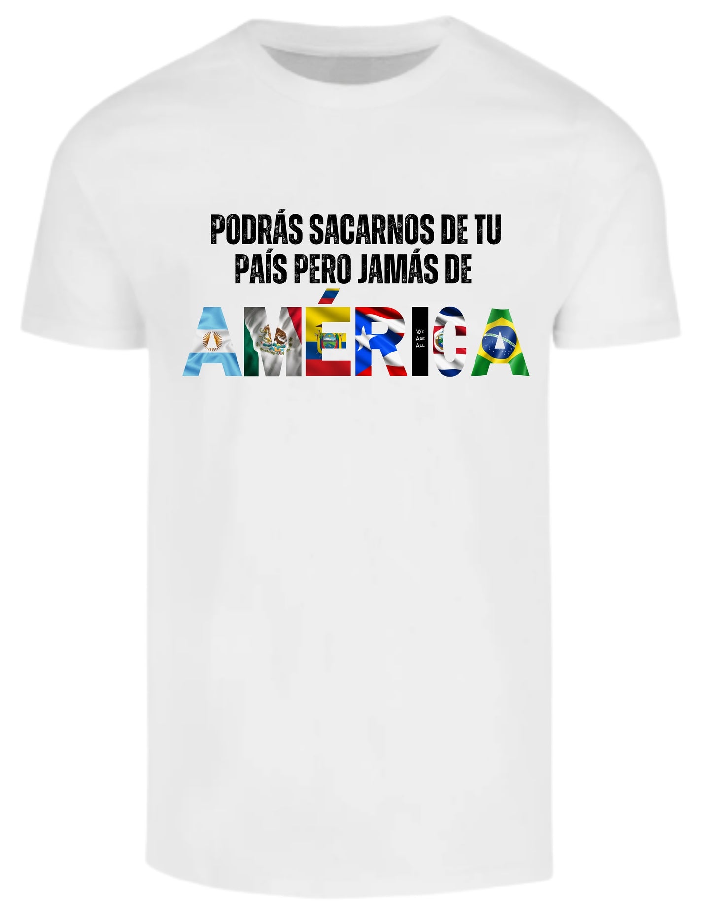 Camiseta We Are All AMERICA