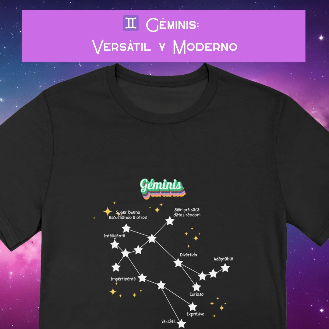 Camiseta Zodiacal Hombre - Constelación al Frente
