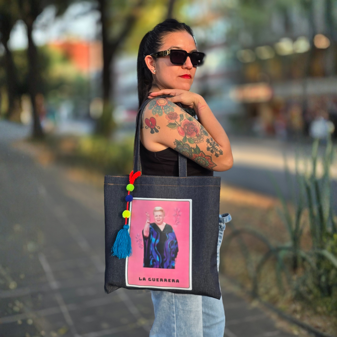 Tote Bag de Mezclilla - La Guerrera