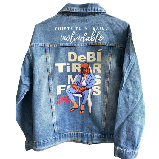 Chamarra de Mezclilla “Debí Tirar Más Fotos” – Edición Bad Bunny