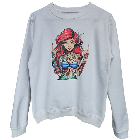 Sudadera Princesas Glitter