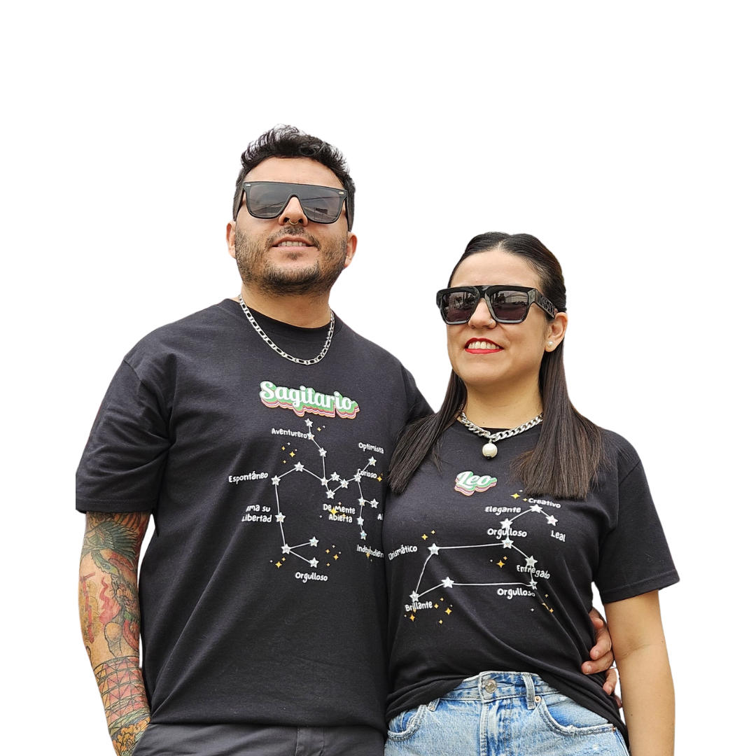 Camiseta Zodiacal Mujer - Constelación al Frente
