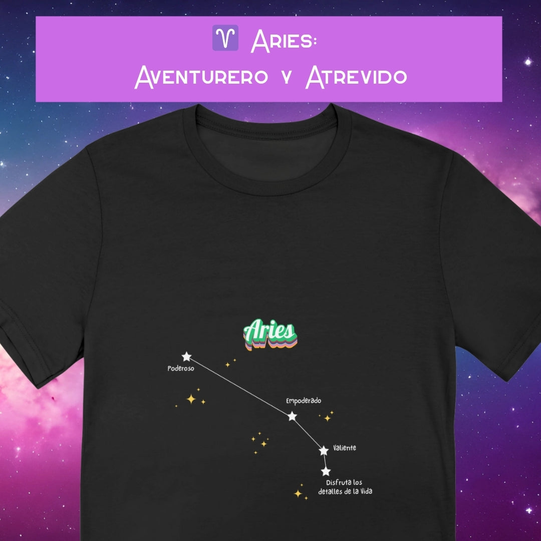 Camiseta Zodiacal Mujer - Constelación al Frente
