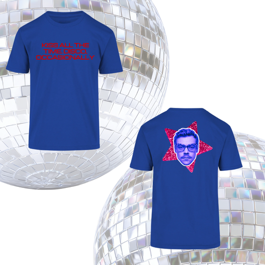 Camiseta Harry Styles - KISS ALL THE TIME. DISCO, OCCASIONALLY