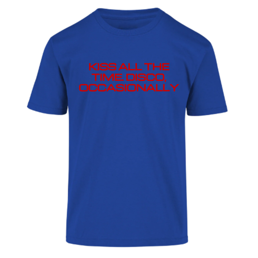 Camiseta Harry Styles - KISS ALL THE TIME. DISCO, OCCASIONALLY