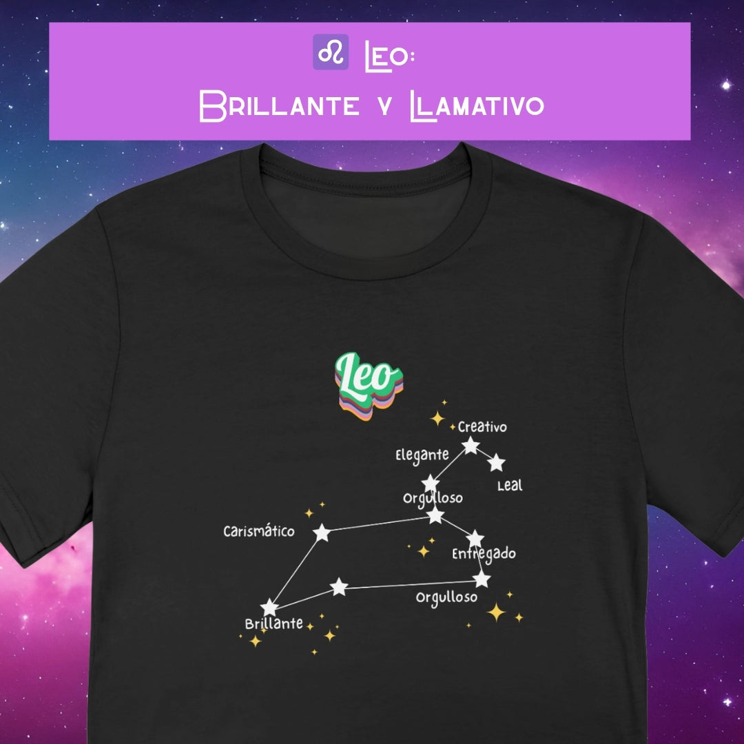 Camiseta Zodiacal Mujer - Constelación al Frente