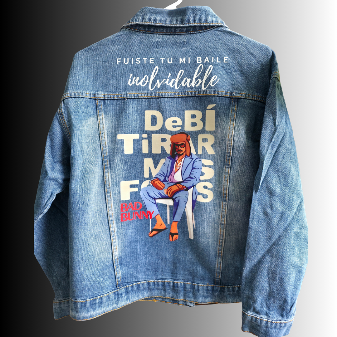 Chamarra de Mezclilla “Debí Tirar Más Fotos” – Edición Bad Bunny