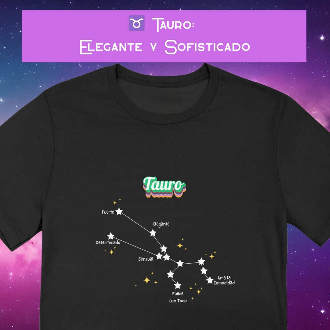 Camiseta Zodiacal Mujer - Constelación al Frente